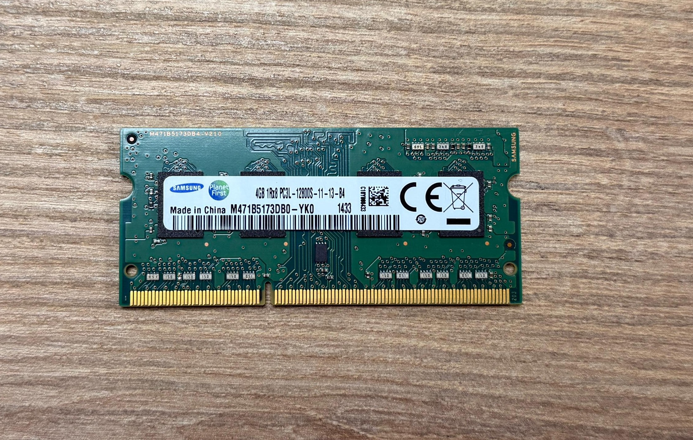 Samsung 4 GB 1600 MHz DDR3 CL11 SODIMM M471B5173DB0-YK0 Ram